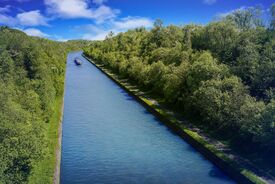 Canal vu depuis Ruyaulcourt