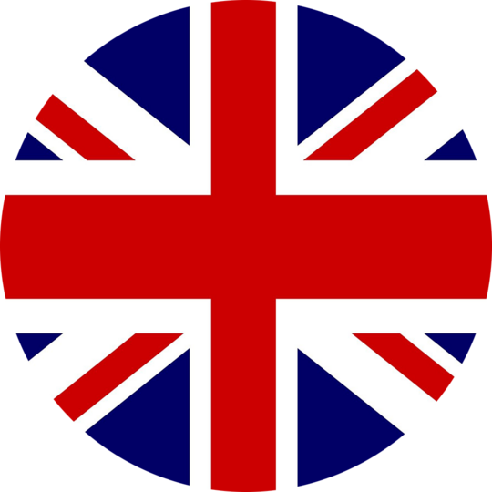 drapeau anglais rond